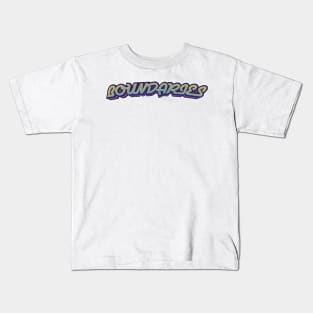 BOUNDARIES Kids T-Shirt